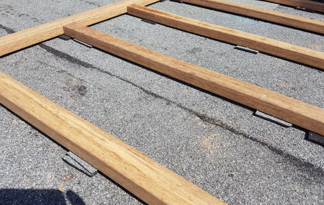 terrassendielen bambus bauhaus Bambus-Unterkonstruktion für Terrassendielen. – Bambuskontor