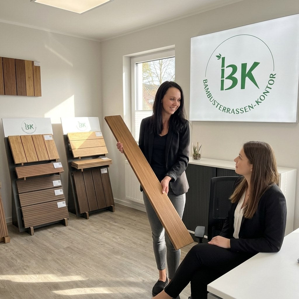 Candy Jüttner Vertriebsmitarbeiterin der Firma Bambuskontor Dix