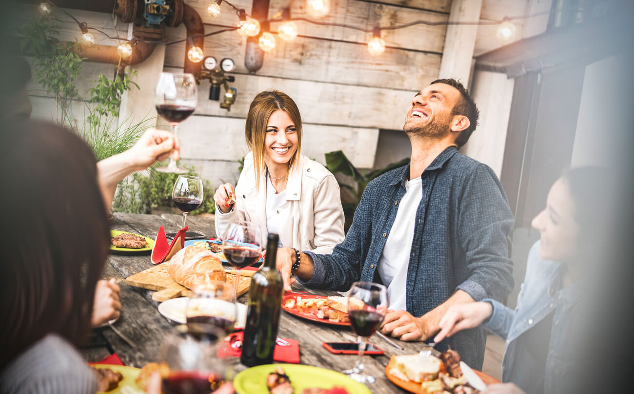 Die Terrasse als ökologisches Freiluftwohnzimmer. 