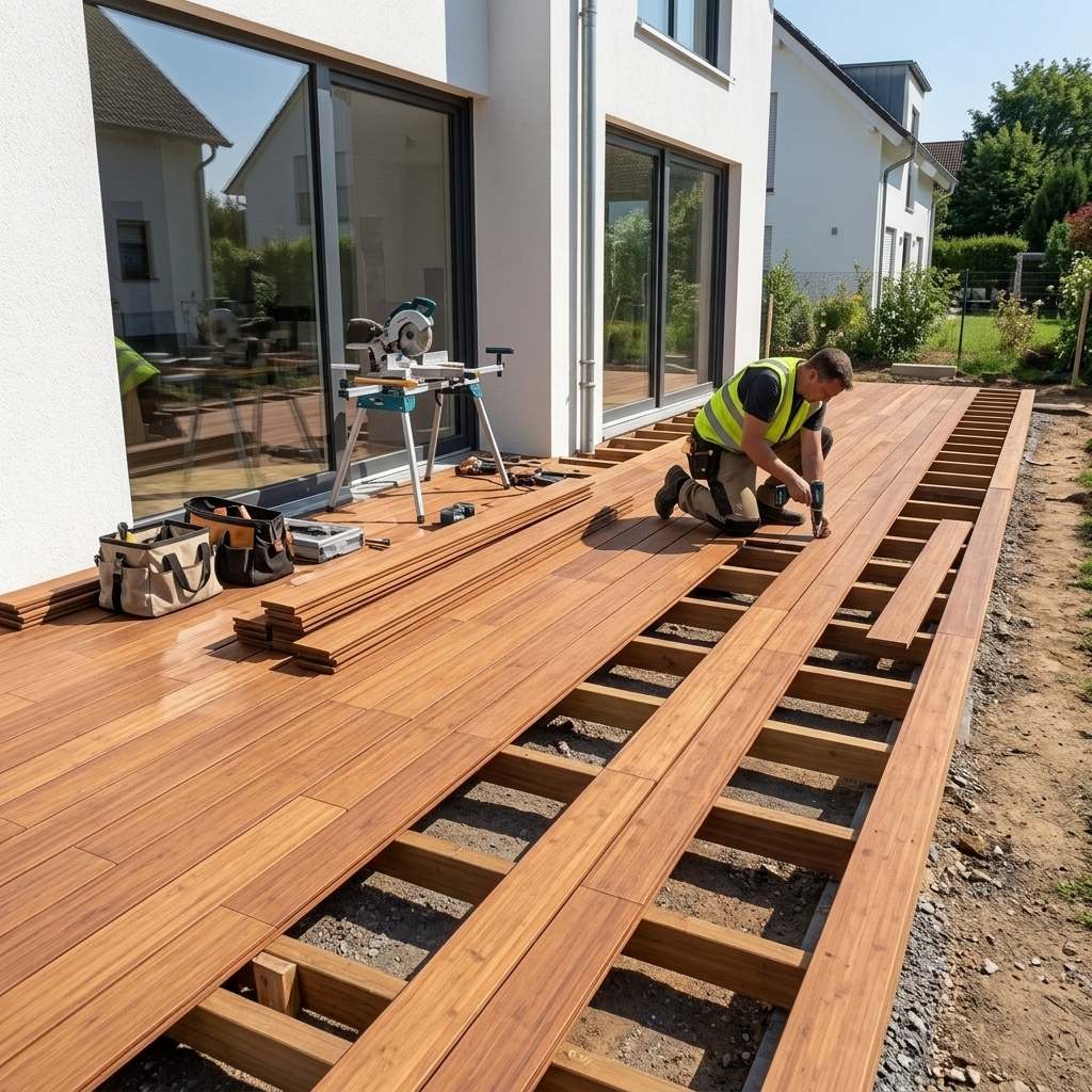 Alles Wissenswertes rund um Terrassen, Terrassenbau und die richtige Materialwahl.