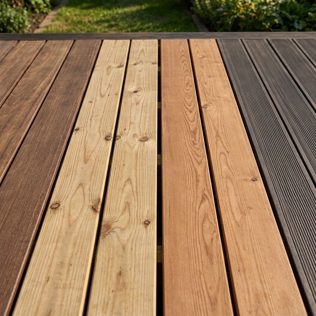 Welche Terrassendielen sind besonders langlebig? Vergleichen Sie Holzarten, Bambus und WPC und erfahren Sie, wovon die Lebensdauer einer Terrasse abhängt.
