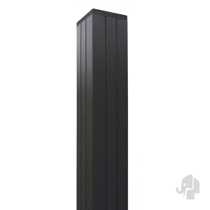 AMBOOO Acapulco Bambuszaun Pfosten aus Aluminium, 
bildet das tragende Fundament Ihres Gartenzauns. Ein hochwertiger Pfosten ist entscheidend für einen stabilen Zaun, der Wind und Wetter standhält. 