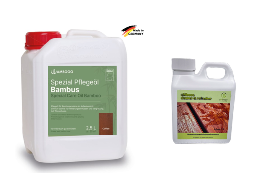 Das Terrassen Pflegeset Starter – Bambuskontor