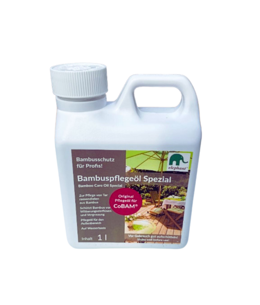 Elephant Bambus Pflegeöl Sepzial 1 ltr. – Bambuskontor
